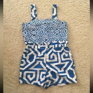 New GAP x DVF romper shorts diane von furstenburg aztec print - XXL 14 16 teen